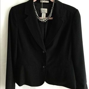 Emma James petite black blazer.